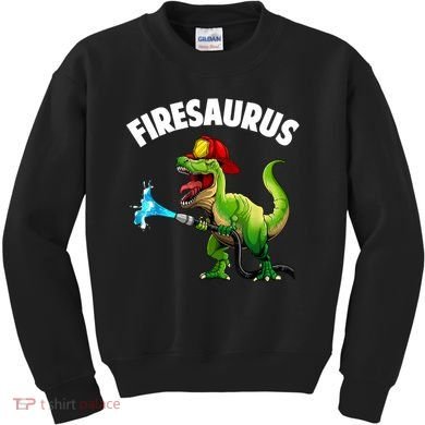 Future Firefighter Art For Fire Department Fireman Kids Sweatshirt