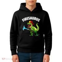 Future Firefighter Art For Fire Department Fireman Kids Hoodie thumb 4