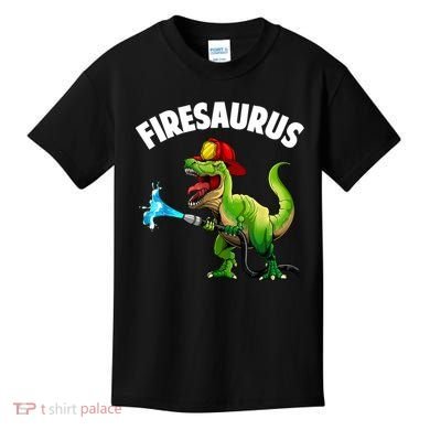 Future Firefighter Art For Fire Department Fireman Kids T-Shirt