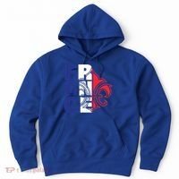 France Flag And Fleurdelis Patriotic Elegance Gift Hoodie thumb 0