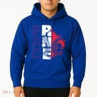 France Flag And Fleurdelis Patriotic Elegance Gift Hoodie thumb 2