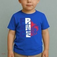 France Flag And Fleurdelis Patriotic Elegance Gift Toddler T-Shirt thumb 2
