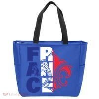 France Flag And Fleurdelis Patriotic Elegance Gift Tote Bag thumb 0