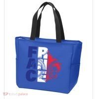 France Flag And Fleurdelis Patriotic Elegance Gift Tote Bag thumb 3