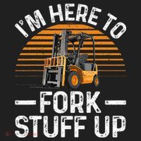 Funny Forklift Art For Women Certified Forklift Drivers Hat thumb 2
