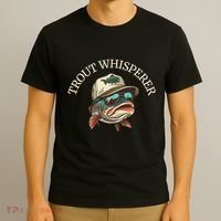 Fishing Fun Adventurous Trout Whisperer T-Shirt thumb 3