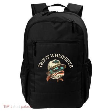 Fishing Fun Adventurous Trout Whisperer Backpack