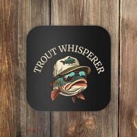 Fishing Fun Adventurous Trout Whisperer Coaster thumb 0