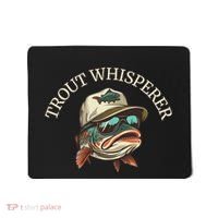 Fishing Fun Adventurous Trout Whisperer Mousepad thumb 0