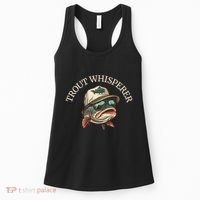 Fishing Fun Adventurous Trout Whisperer Women's Tank Top thumb 0