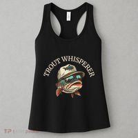 Fishing Fun Adventurous Trout Whisperer Women's Tank Top thumb 3