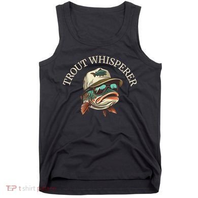 Fishing Fun Adventurous Trout Whisperer Tank Top