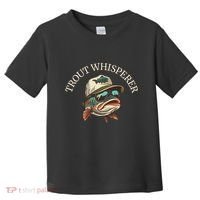 Fishing Fun Adventurous Trout Whisperer Toddler T-Shirt thumb 0