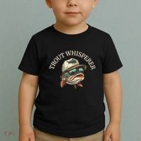 Fishing Fun Adventurous Trout Whisperer Toddler T-Shirt thumb 2