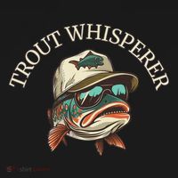 Fishing Fun Adventurous Trout Whisperer Women's Long Sleeve Shirt thumb 2