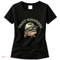 Fishing Fun Adventurous Trout Whisperer Women's T-Shirt thumb 0