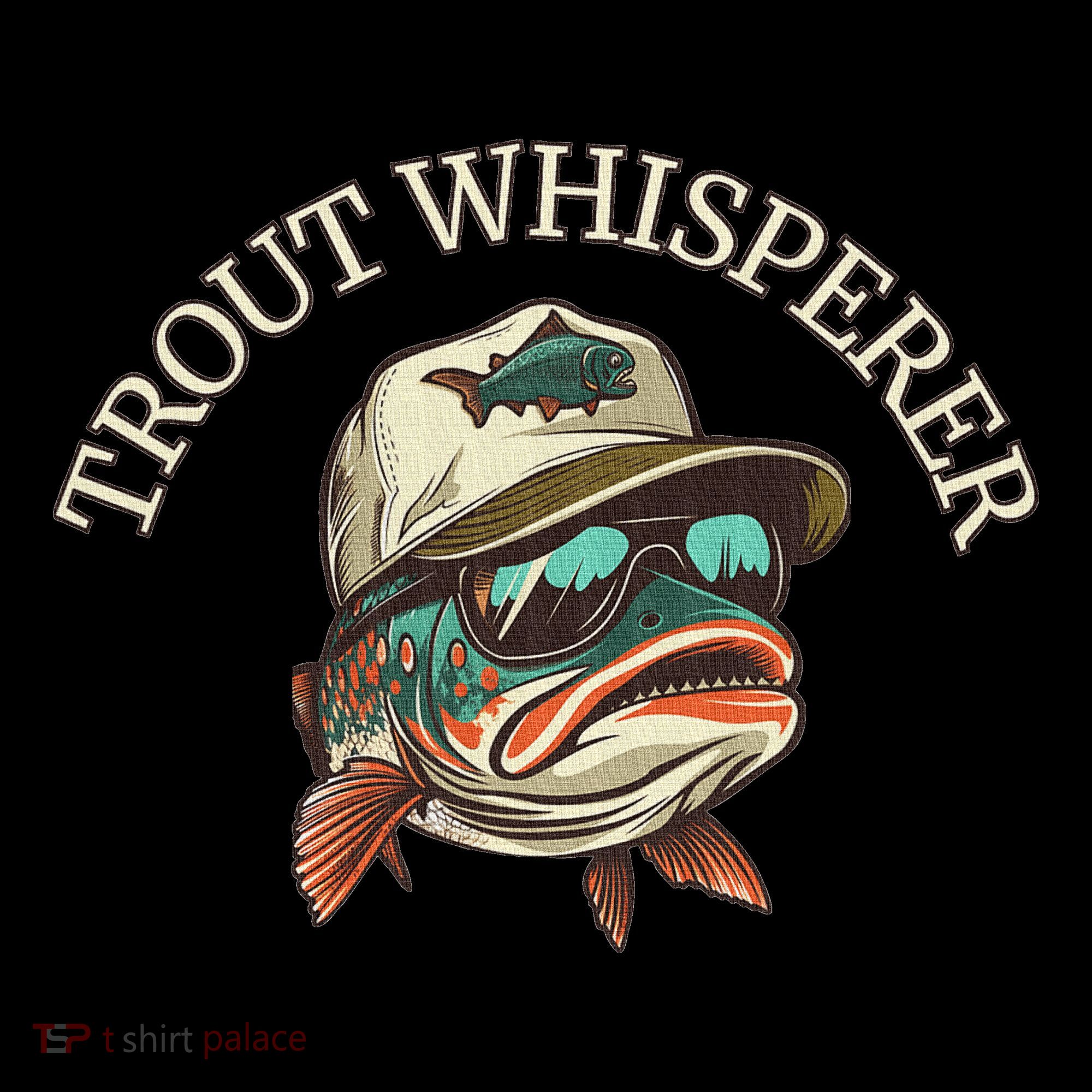 Fishing Fun Adventurous Trout Whisperer Kids Long Sleeve Shirt