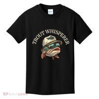 Fishing Fun Adventurous Trout Whisperer Kids T-Shirt thumb 0