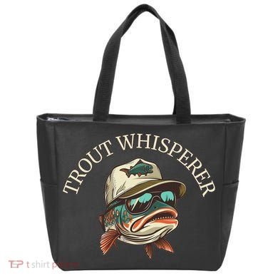 Fishing Fun Adventurous Trout Whisperer Tote Bag