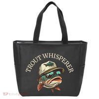 Fishing Fun Adventurous Trout Whisperer Tote Bag thumb 0