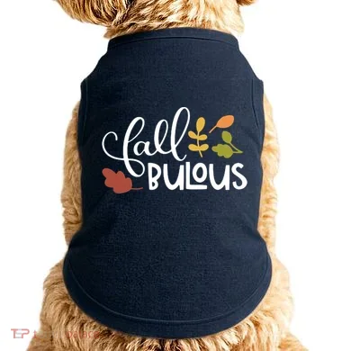 Fall Fabulous Autumn Doggie Tank