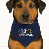 Fall Fabulous Autumn USA-Made Doggie Bandana thumb 1