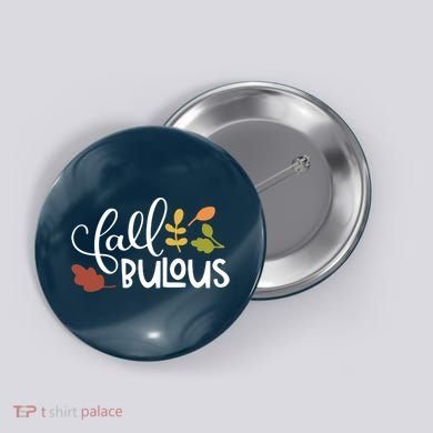 Fall Fabulous Autumn Button