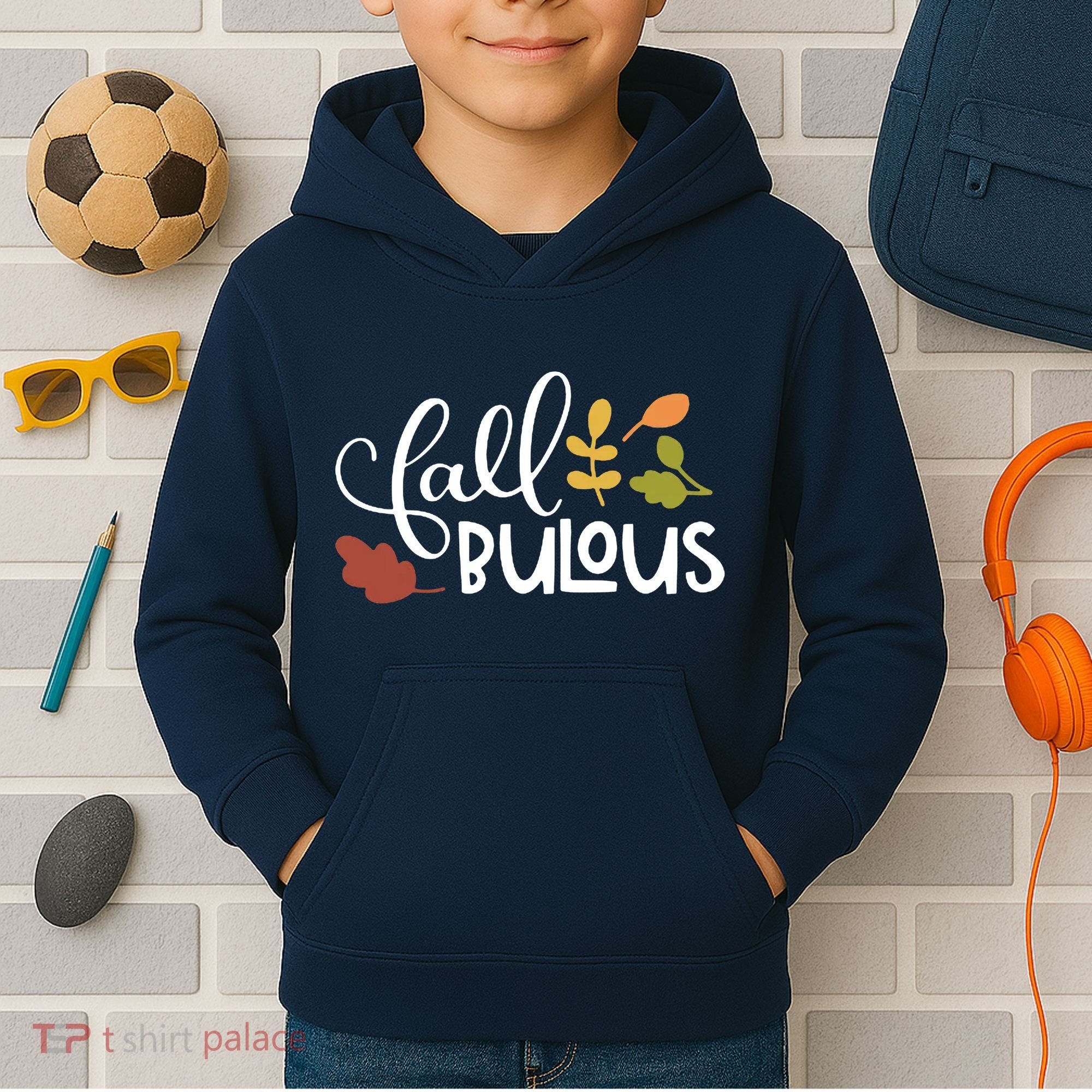 Fall Fabulous Autumn Kids Hoodie