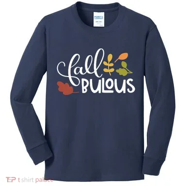 Fall Fabulous Autumn Kids Long Sleeve Shirt