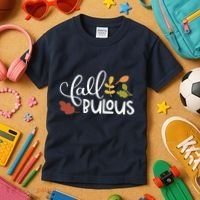 Fall Fabulous Autumn Kids T-Shirt thumb 3