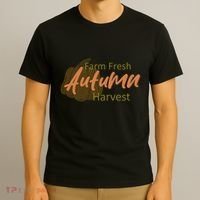 Farm Fresh Autumn Harvest Theme T-Shirt thumb 3
