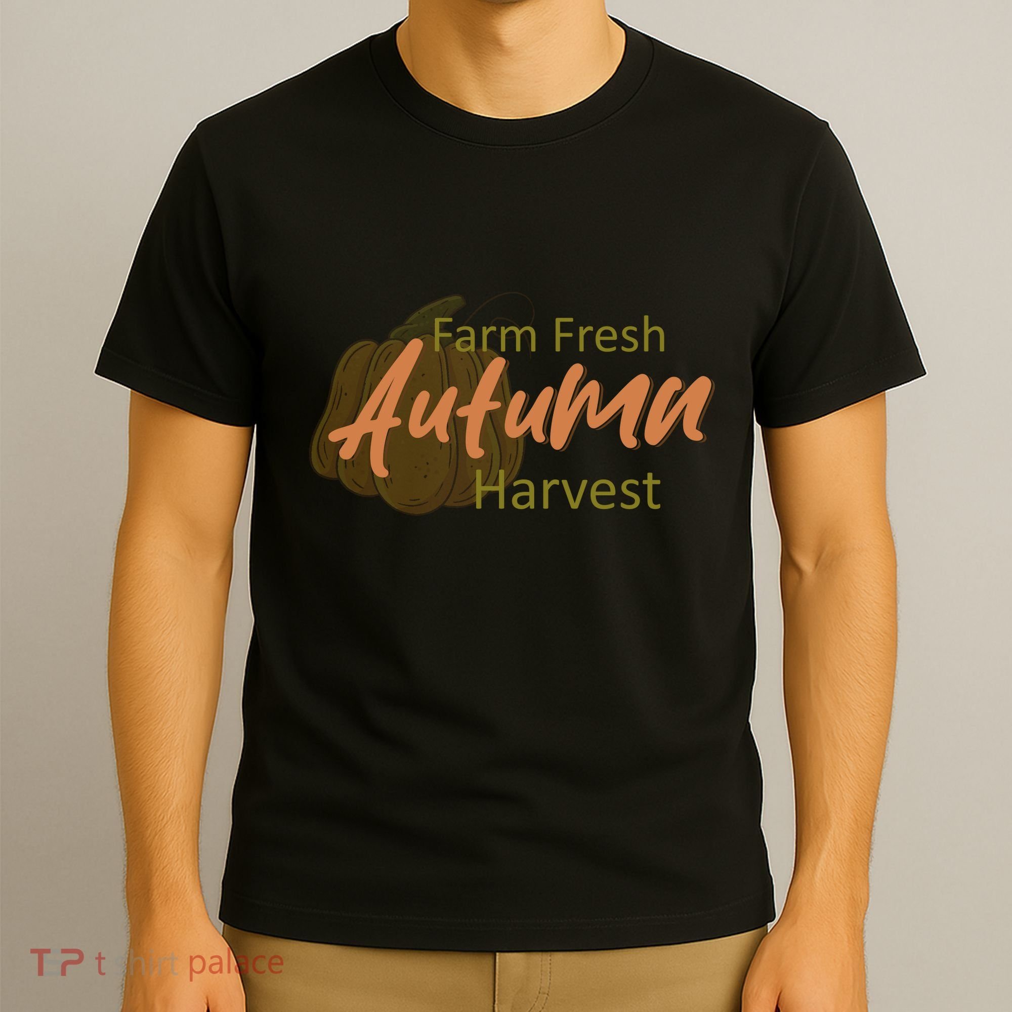 Farm Fresh Autumn Harvest Theme T-Shirt