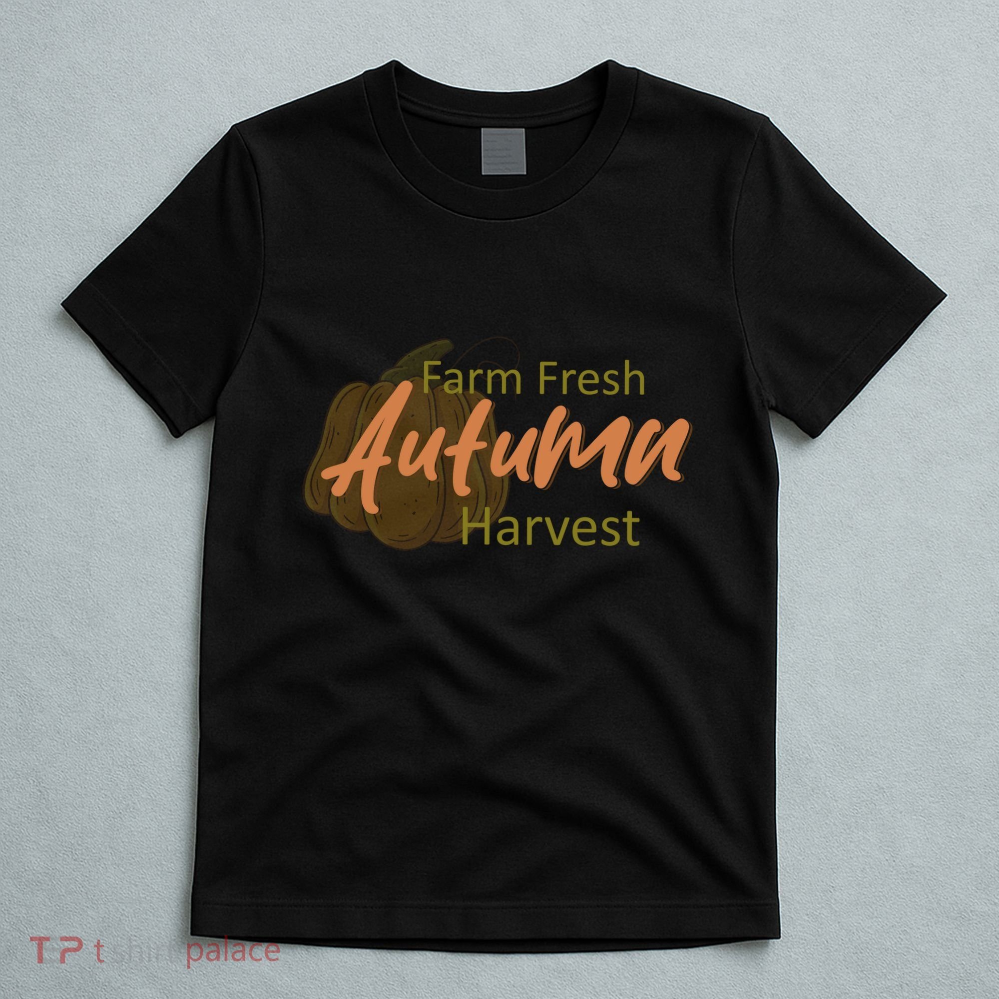 Farm Fresh Autumn Harvest Theme T-Shirt