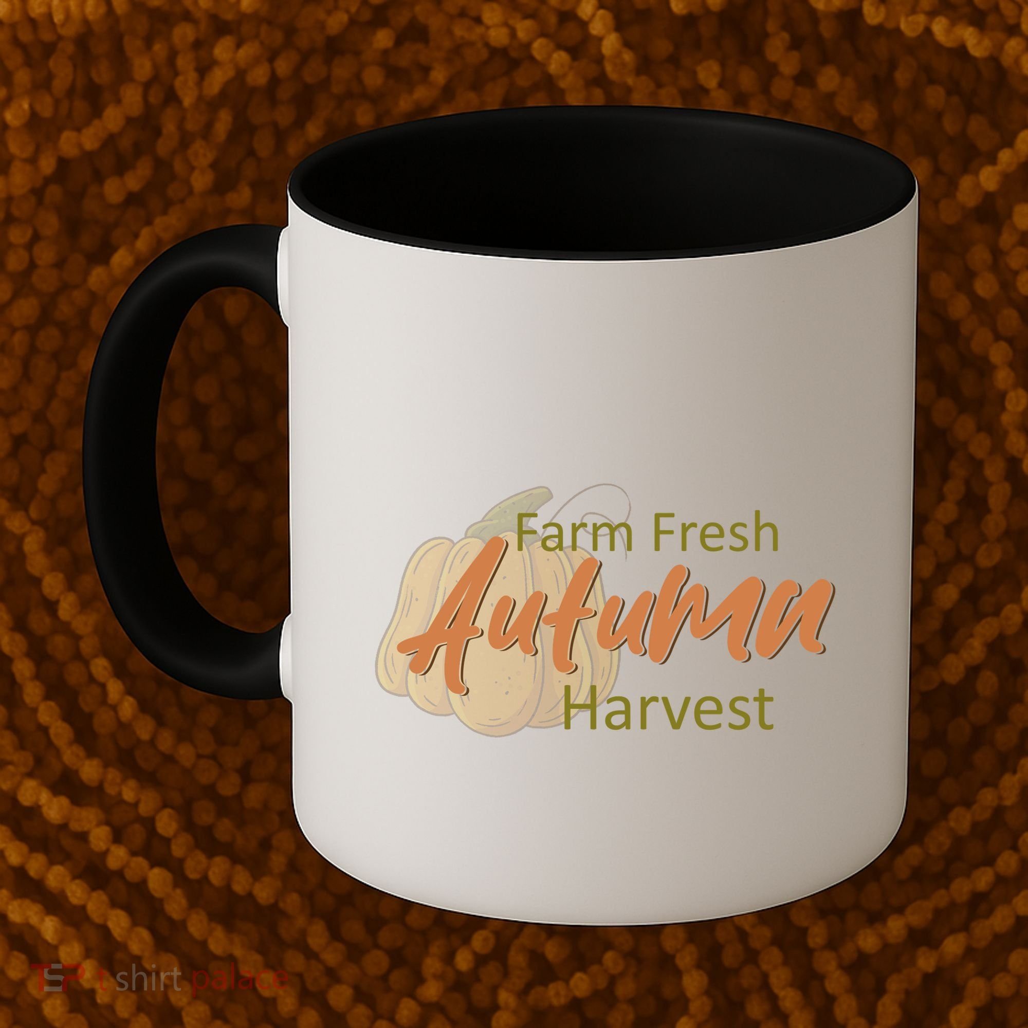 Farm Fresh Autumn Harvest Theme Coffee Mug