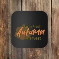 Farm Fresh Autumn Harvest Theme Coaster thumb 0