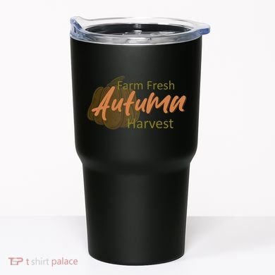 Farm Fresh Autumn Harvest Theme Tumbler