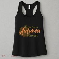 Farm Fresh Autumn Harvest Theme Women's Tank Top thumb 3