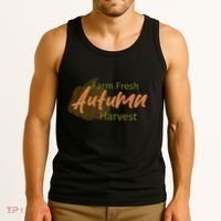 Farm Fresh Autumn Harvest Theme Tank Top thumb 3