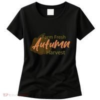 Farm Fresh Autumn Harvest Theme Women's T-Shirt thumb 0