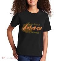 Farm Fresh Autumn Harvest Theme Kids T-Shirt thumb 2