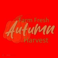 Farm Fresh Autumn Harvest Theme Santa Hat thumb 1