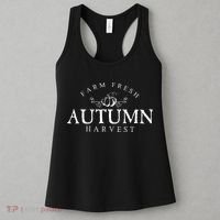 Farm Fresh Autumn Fall Harvest Pumpkin Women's Tank Top thumb 3