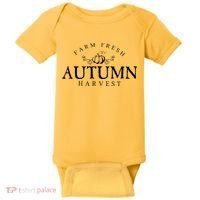 Farm Fresh Autumn Fall Harvest Pumpkin Baby Bodysuit thumb 0