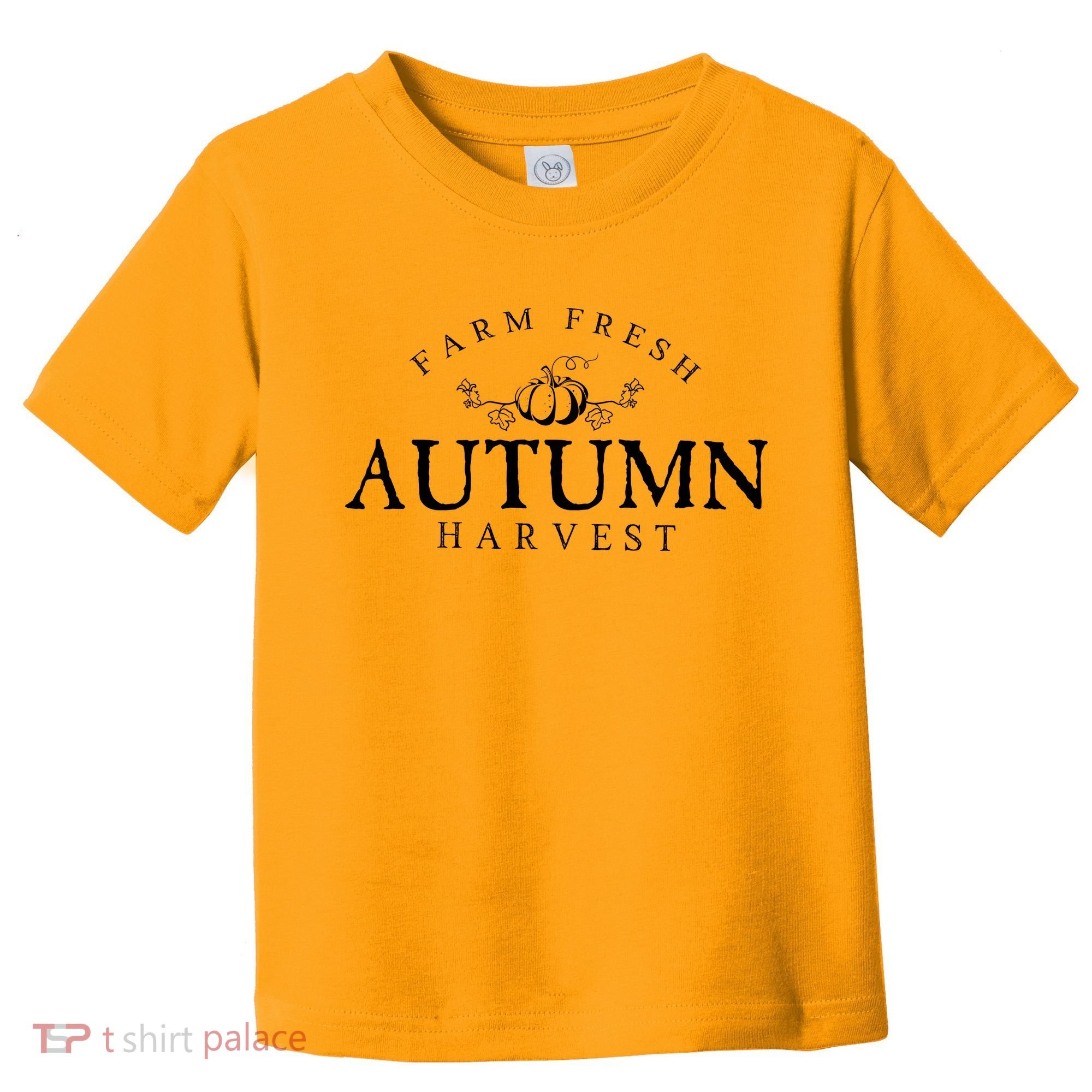 Farm Fresh Autumn Fall Harvest Pumpkin Toddler T-Shirt