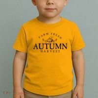 Farm Fresh Autumn Fall Harvest Pumpkin Toddler T-Shirt thumb 2