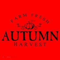 Farm Fresh Autumn Fall Harvest Pumpkin Santa Hat thumb 1