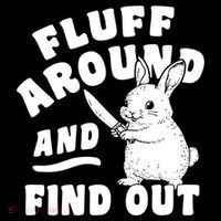 Funny Fluff Around And Find Out Cute Gift Women's Hoodie thumb 2