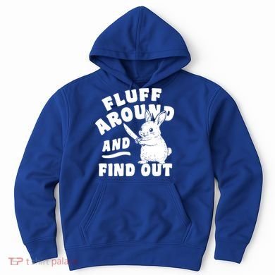 Funny Fluff Around And Find Out Cute Gift Hoodie