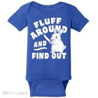 Funny Fluff Around And Find Out Cute Gift Baby Bodysuit thumb 0
