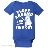 Funny Fluff Around And Find Out Cute Gift Baby Bodysuit thumb 0